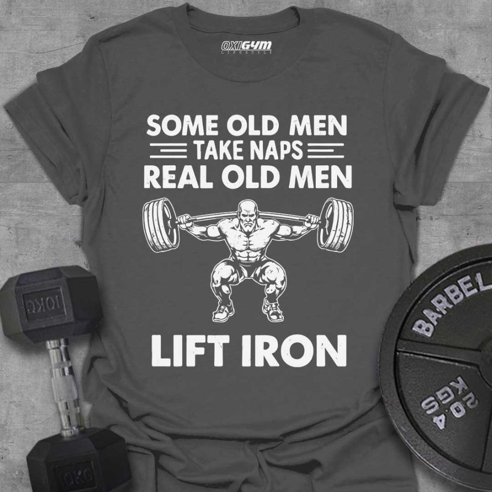 Some Take Naps, Real Men Lift Iron