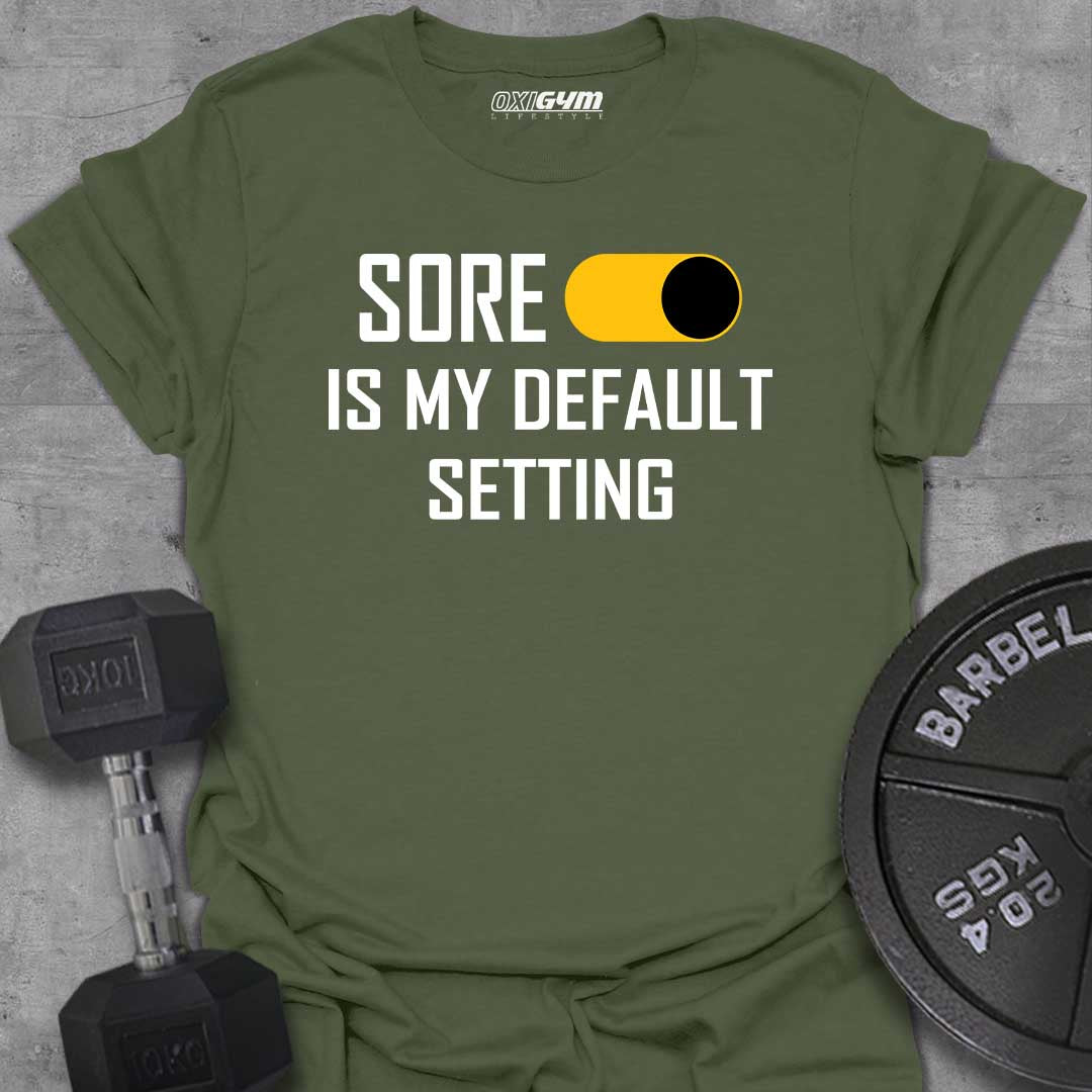 Sore Is My Default Setting