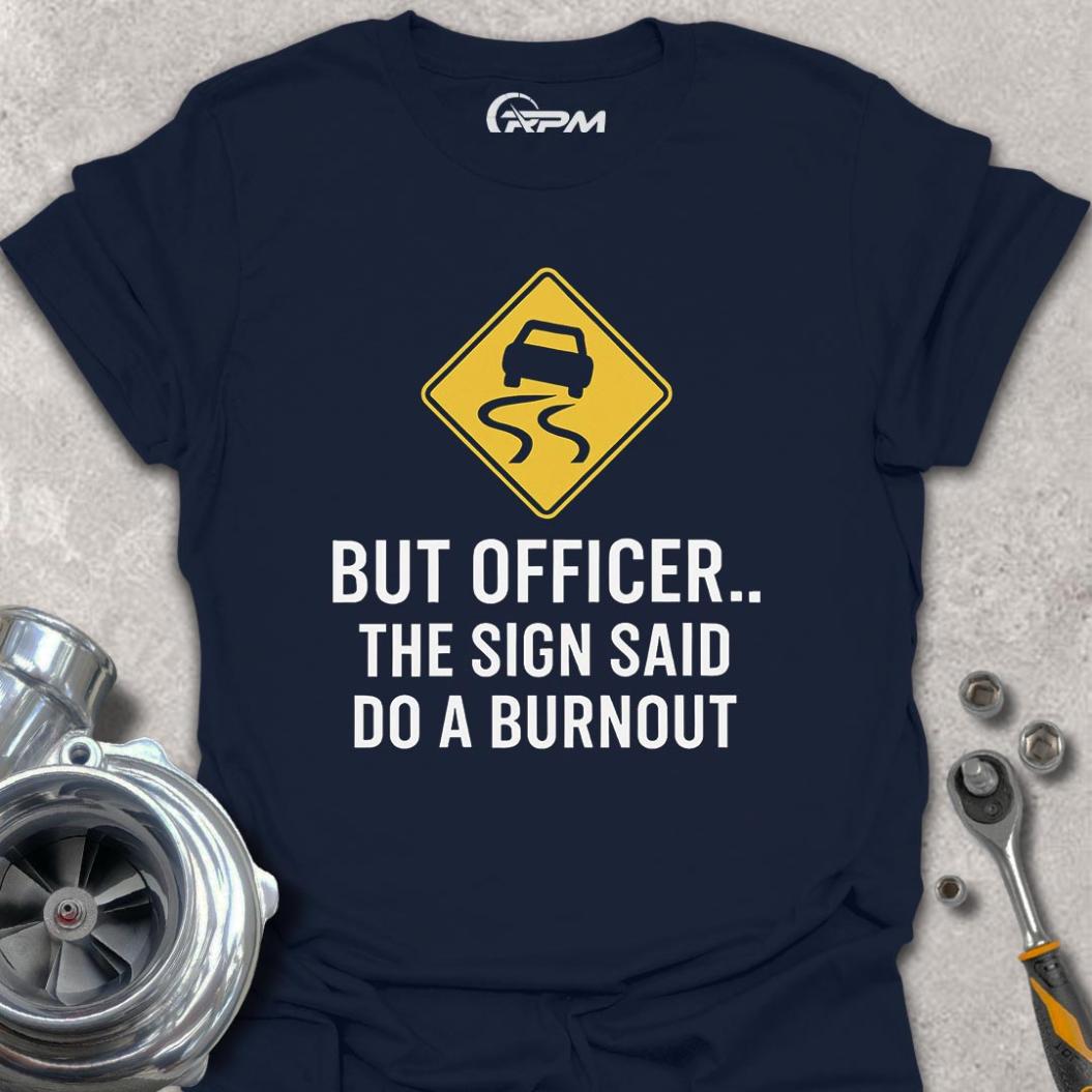 Burnout Sign
