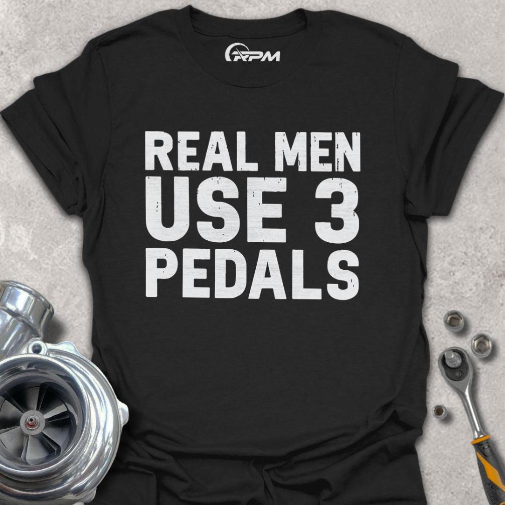 Real Men Use 3 Pedal