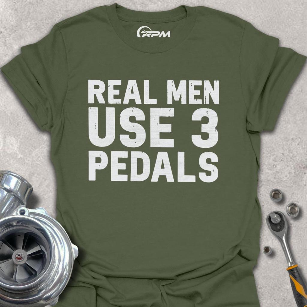 Real Men Use 3 Pedal