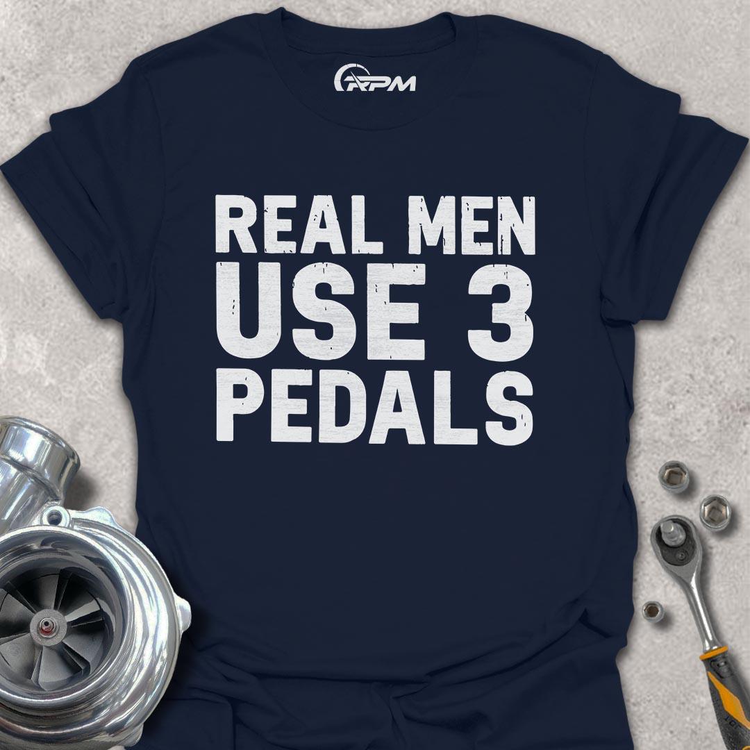 Real Men Use 3 Pedal