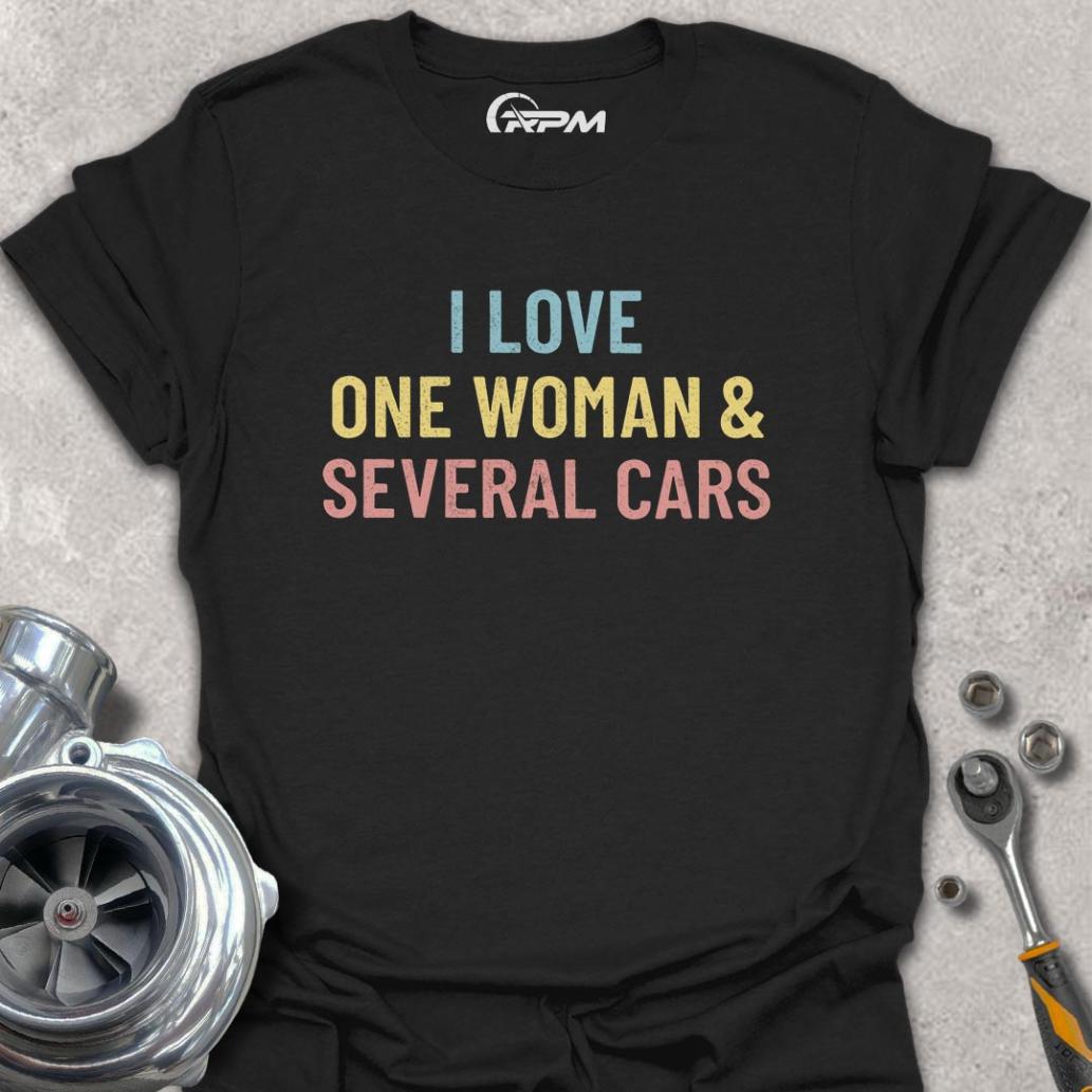 One Woman & Several Cars