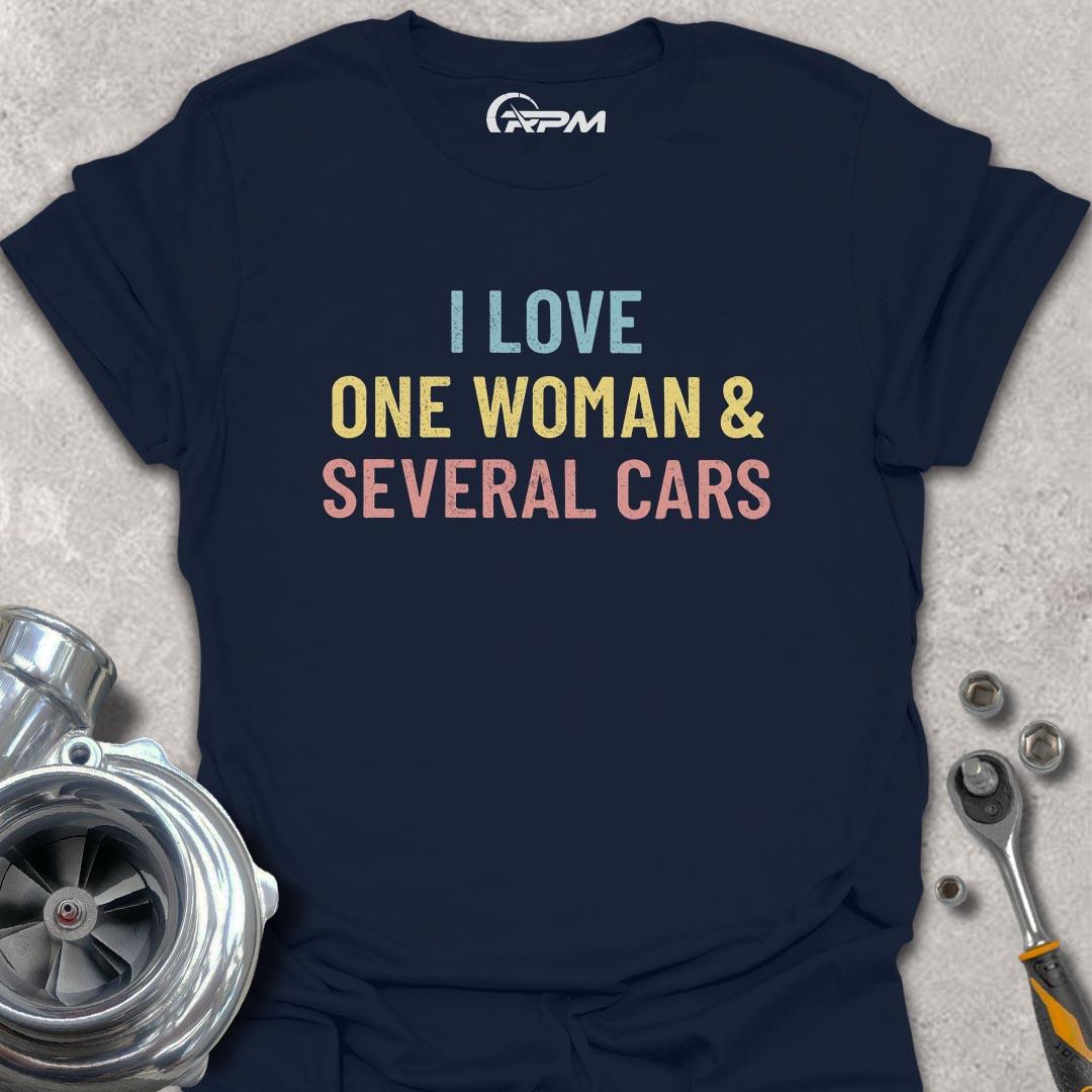 One Woman & Several Cars