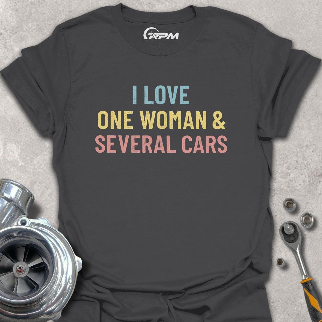 One Woman & Several Cars
