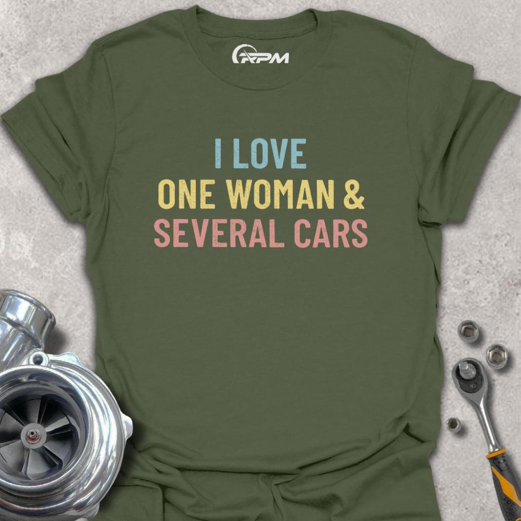 One Woman & Several Cars