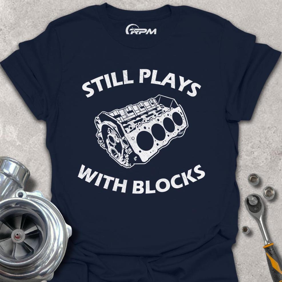 Still Plays With Blocks