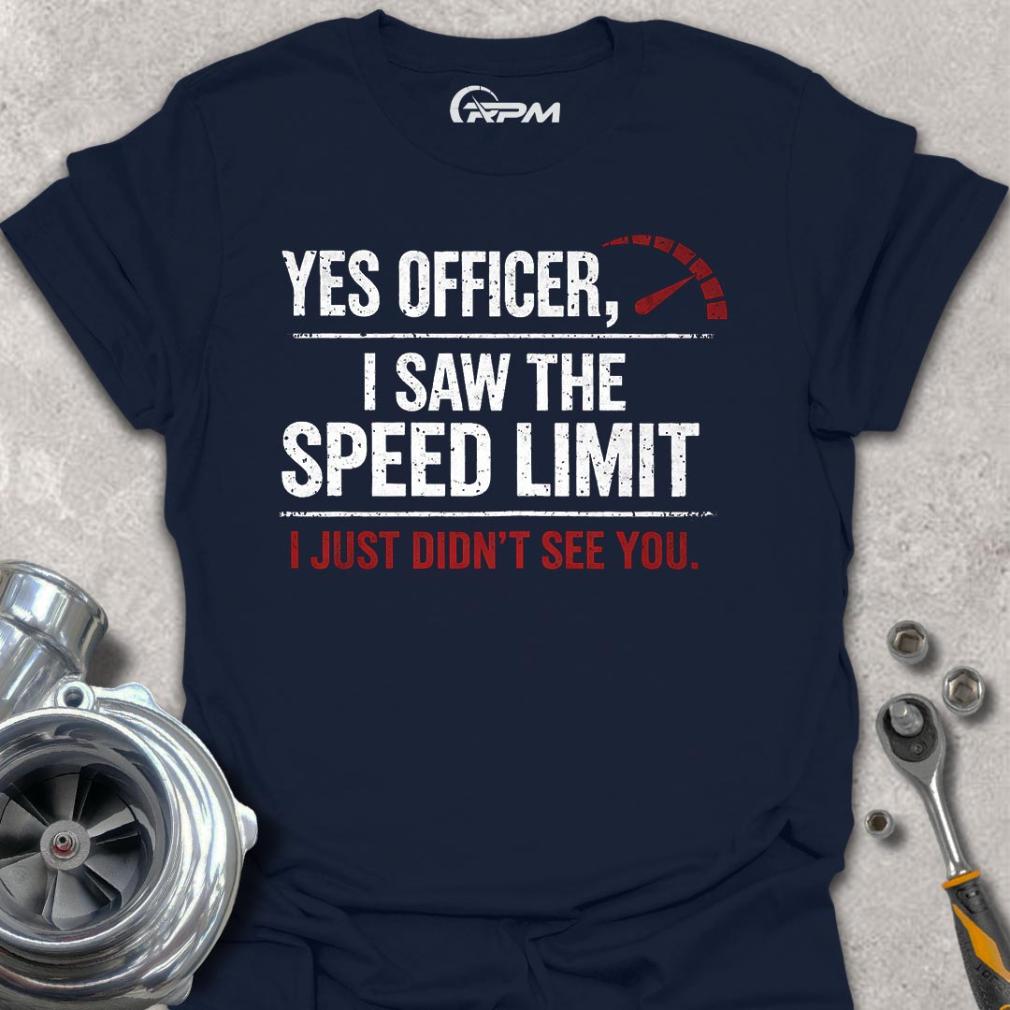 I Saw The Speed Limit