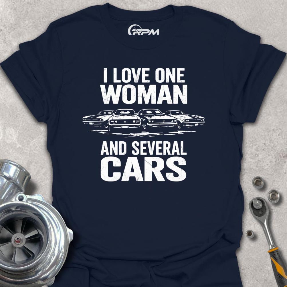 One Woman & Several Cars