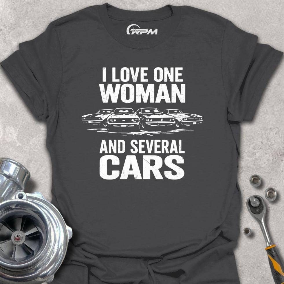 One Woman & Several Cars