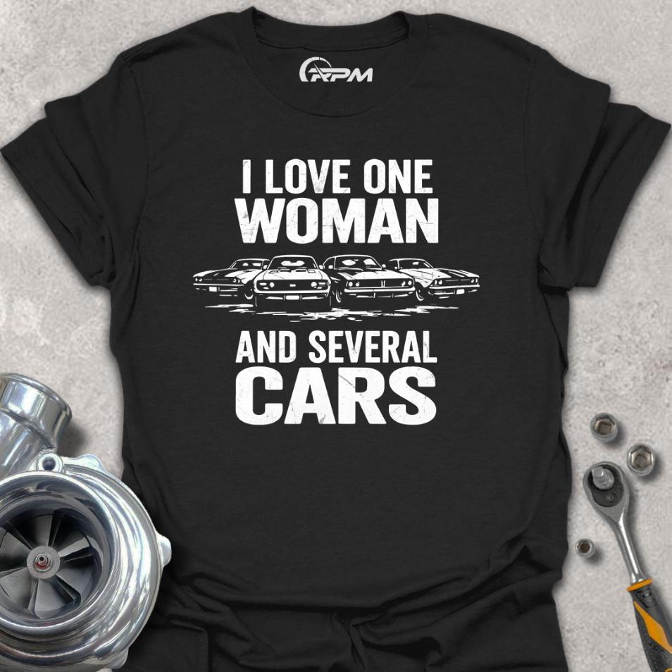 One Woman & Several Cars
