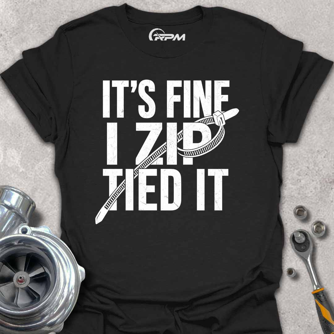 I Zip Tied it