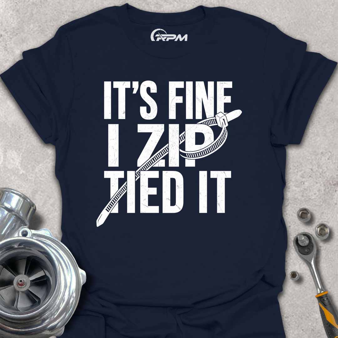 I Zip Tied it