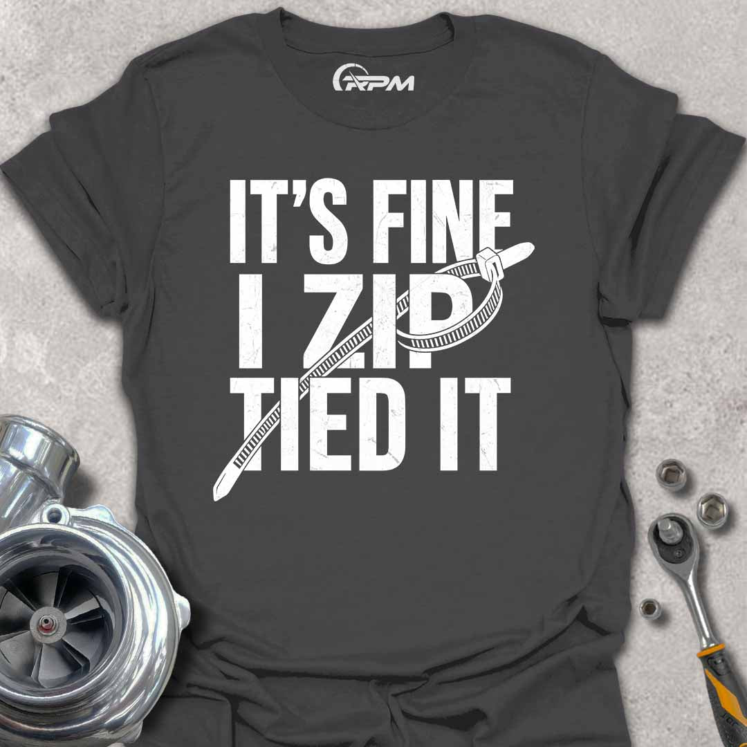 I Zip Tied it