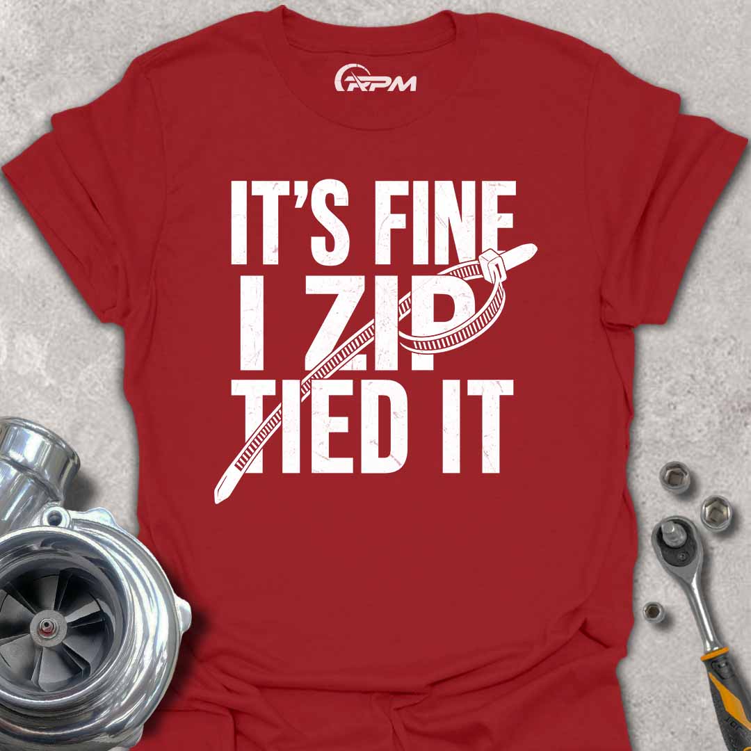 I Zip Tied it